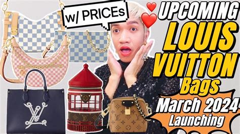 UPCOMING LOUIS VUITTON Bags(w/PRICE) launching 